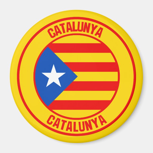 Íman Emblema da Ronda da da Catalunha (Frente)