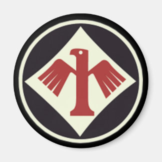 Íman emblema da unidade I/JG1 da força aérea WW2 alemã