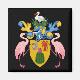 Íman emblema das Ilhas Turks e Caicos