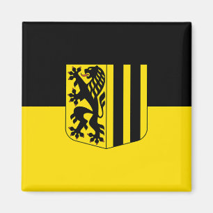 Íman emblema de Dresden bandeira da Alemanha símbolo br