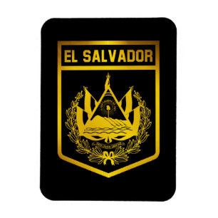 Íman Emblema de El Salvador
