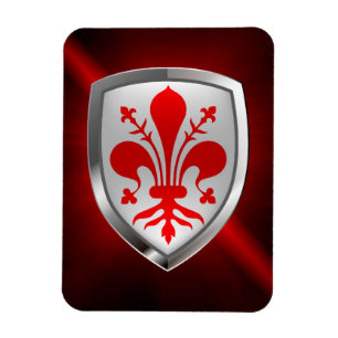 Íman Emblema de Firenze Mettalic