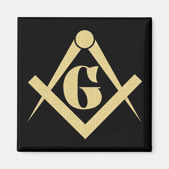 Íman Emblema de Freemasonry (Frente)