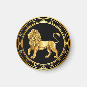 Íman Emblema de Leão do Zodíaco