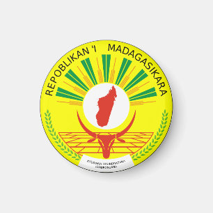 Íman Emblema de Madagáscar