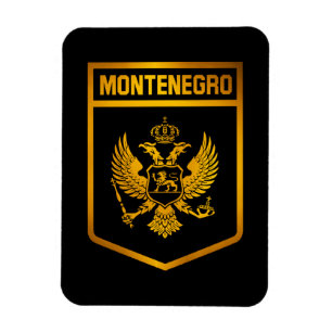 Íman Emblema de Montenegro