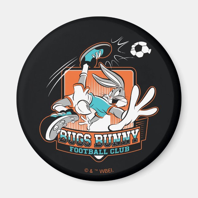 Íman Emblema do Clube de Futebol do BUGS BUNNY™ (Frente)