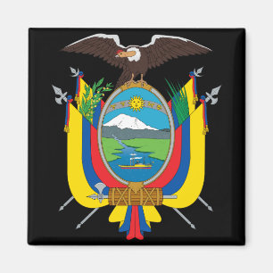 Íman emblema do ecuador