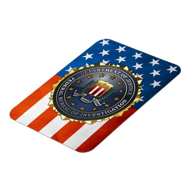 Íman Emblema do FBI (Left Side)