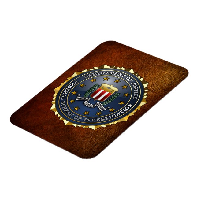 Íman Emblema do FBI (Left Side)