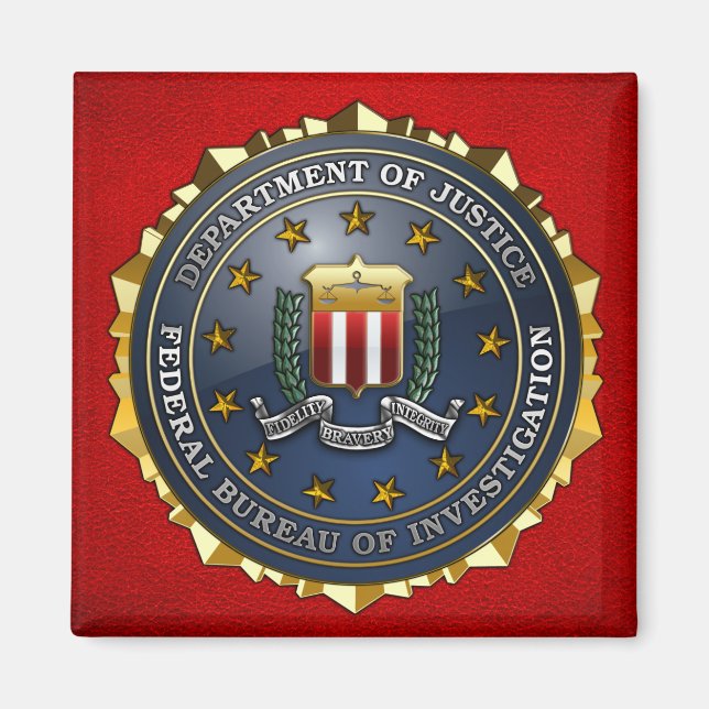 Íman Emblema do FBI (Frente)