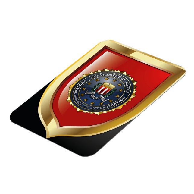 Íman Emblema do FBI (Left Side)