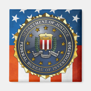 Íman Emblema do FBI