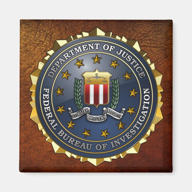 Íman Emblema do FBI (Frente)