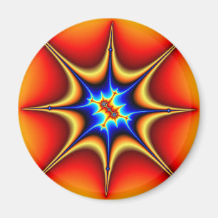 Íman Emblema do Fractal - arte do Fractal