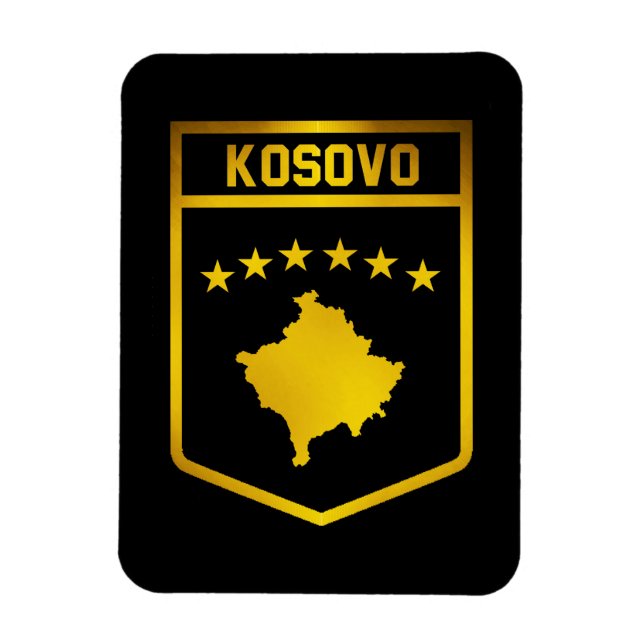 Íman Emblema do Kosovo (Vertical)