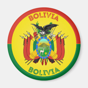 Íman Emblema do Patrimônio da Bolívia