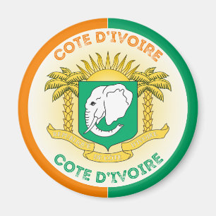 Íman Emblema do Patrimônio da Costa do Marfim