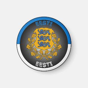 Íman Emblema do Patrimônio da Estônia