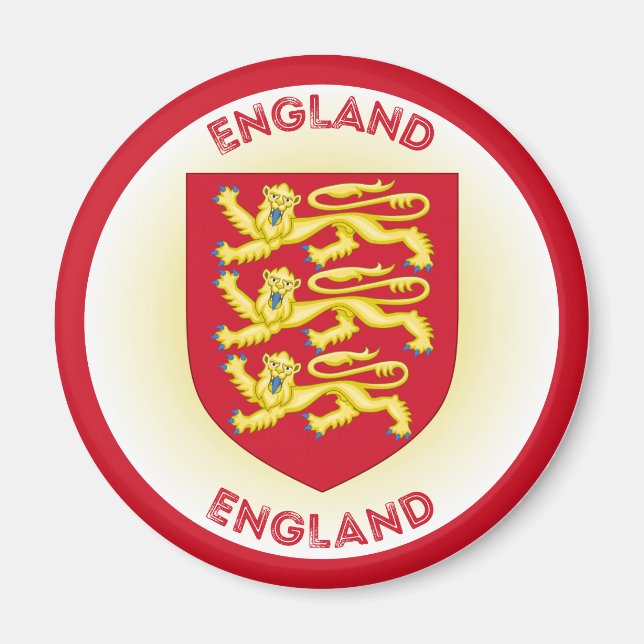 Íman Emblema do Patrimônio da Inglaterra (Frente)
