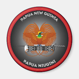 Íman Emblema do Patrimônio da Papua-Nova Guiné