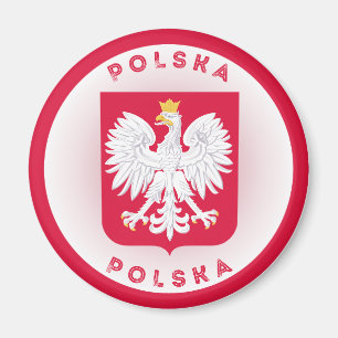 Íman Emblema do Patrimônio da Polônia