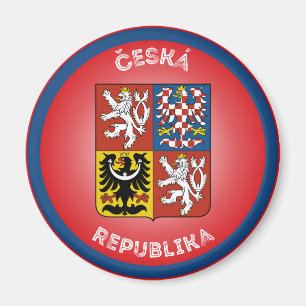 Íman Emblema do Patrimônio da República Tcheca