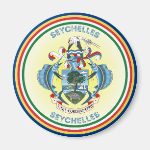 Íman Emblema do Patrimônio das Seychelles