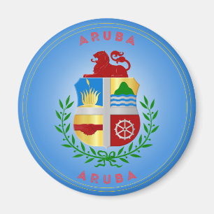 Íman Emblema do Patrimônio de Aruba