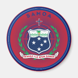 Íman Emblema do Patrimônio de Samoa