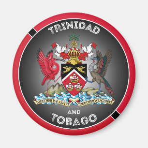 Íman Emblema do Patrimônio de Trinidad e Tobago