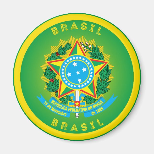 Íman Emblema do Patrimônio do Brasil (Frente)
