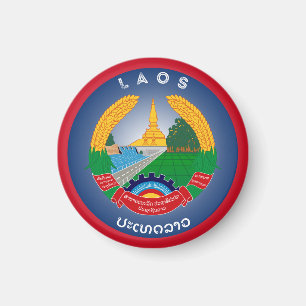 Íman Emblema do Patrimônio do Laos