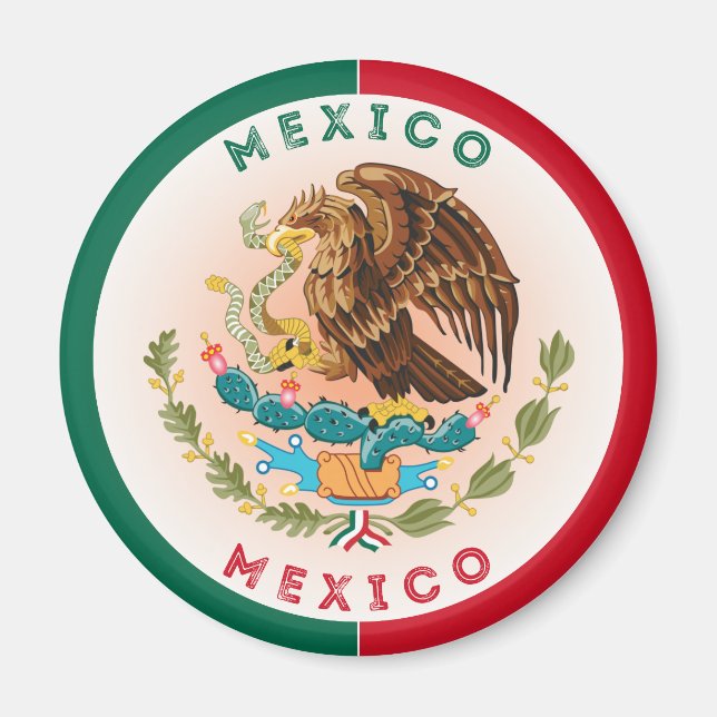 Íman Emblema do Patrimônio do México (Frente)