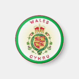 Íman Emblema do Patrimônio do País de Gales