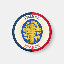 Íman Emblema do Patrimônio Francês