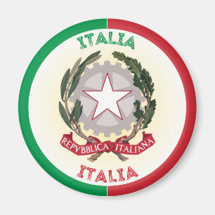 Íman Emblema do Patrimônio Italiano