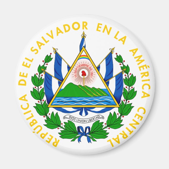 Íman emblema do salvador (Frente)