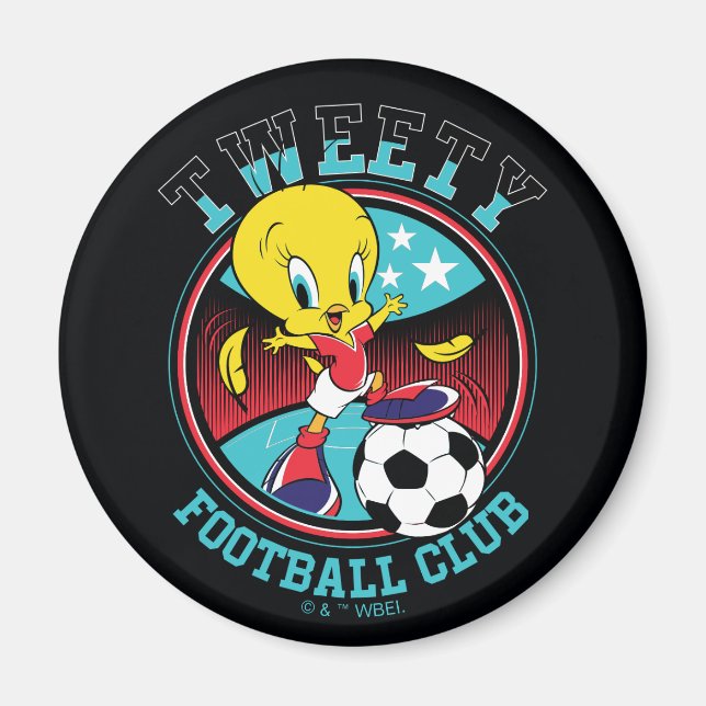 Íman Emblema do TWEETY™ Futebol Clube (Frente)