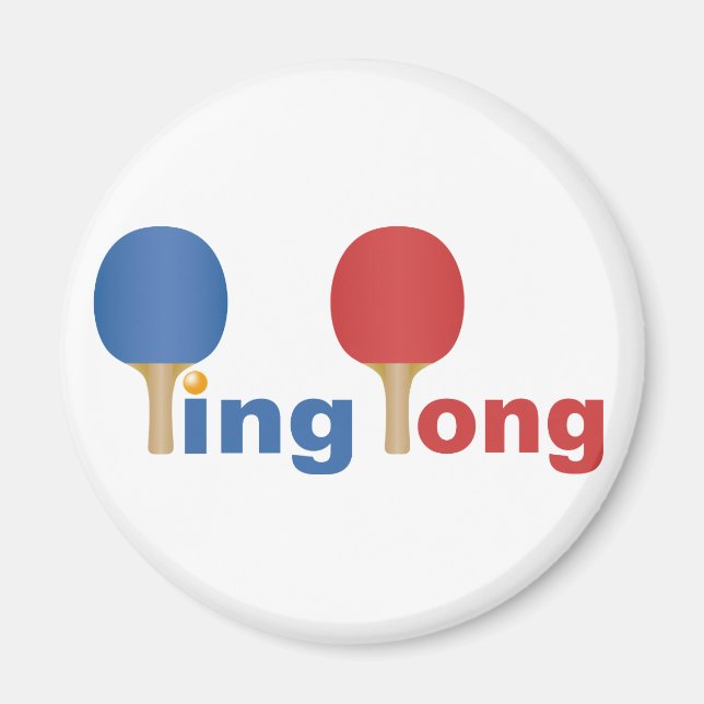 Íman Emblema legal Ping Pong (Frente)