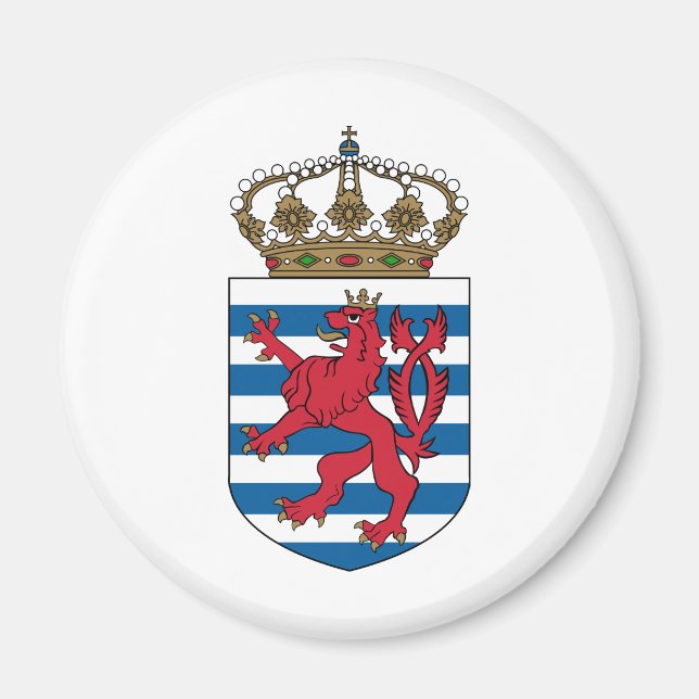 Íman emblema luxemburgo (Frente)