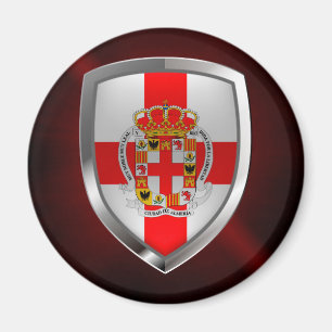 Íman Emblema metálico de Almería