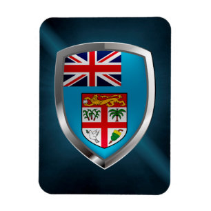 Íman Emblema Metálico de Fiji
