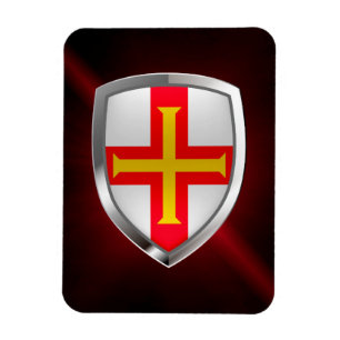 Íman Emblema metálico de Guernsey
