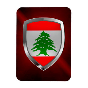 Íman Emblema metálico de Líbano