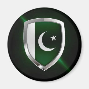 Íman Emblema metálico de Paquistão