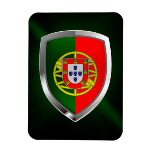 Íman Emblema Metálico de Portugal