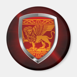 Íman Emblema Metálico de Venezia