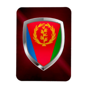 Íman Emblema Metálico Eritreia