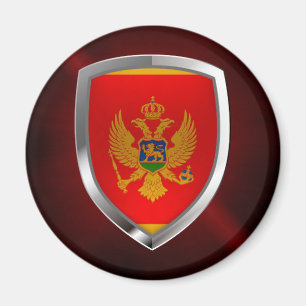 Íman Emblema Metálico Montenegro